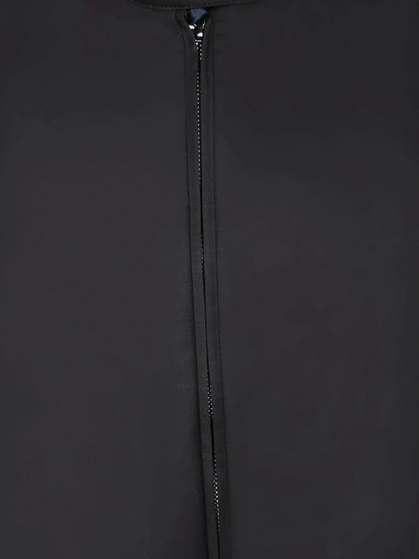 Moncler Cropped Matte-Finish Jacket With Structured Sleeves