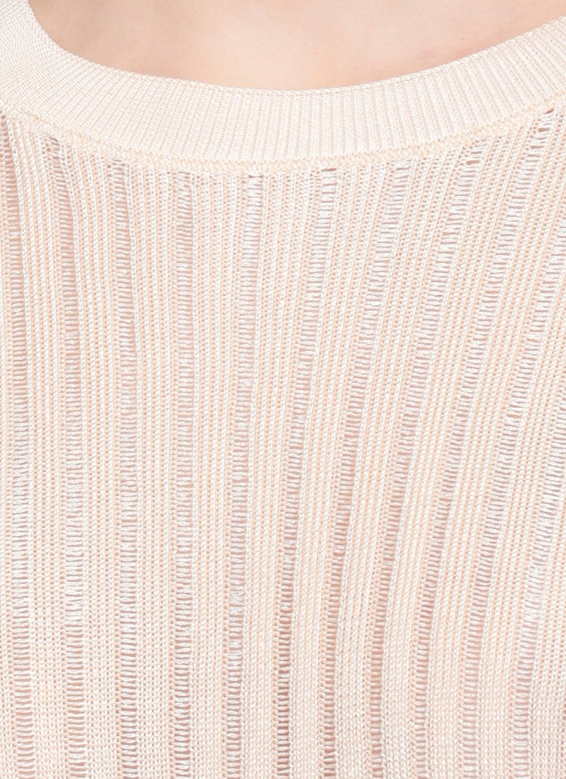 Loulou De Saison Pink Hedora Viscose Sweater