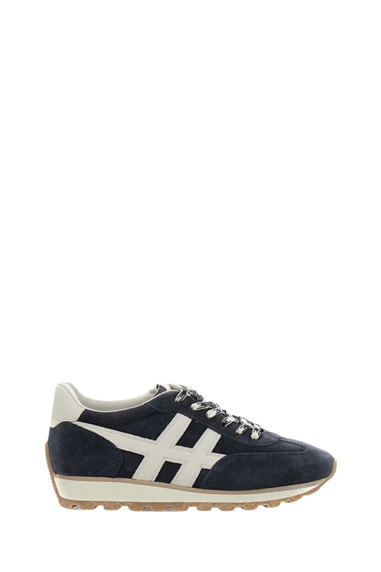 Hogan Blue Sneakers With Sporty Silhouette