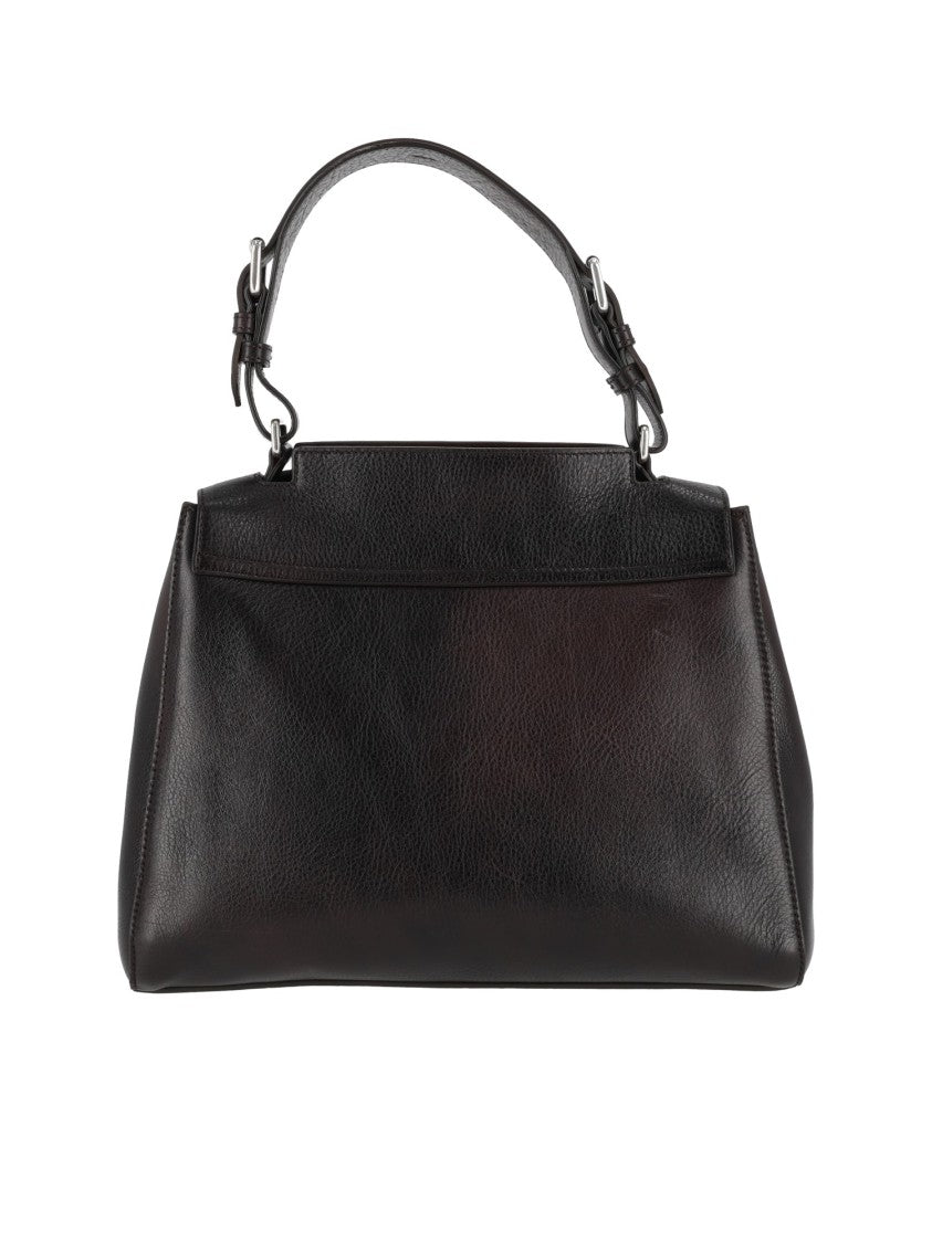 Claudio Orciani Sveva M Lagoon Calf Leather Handbag