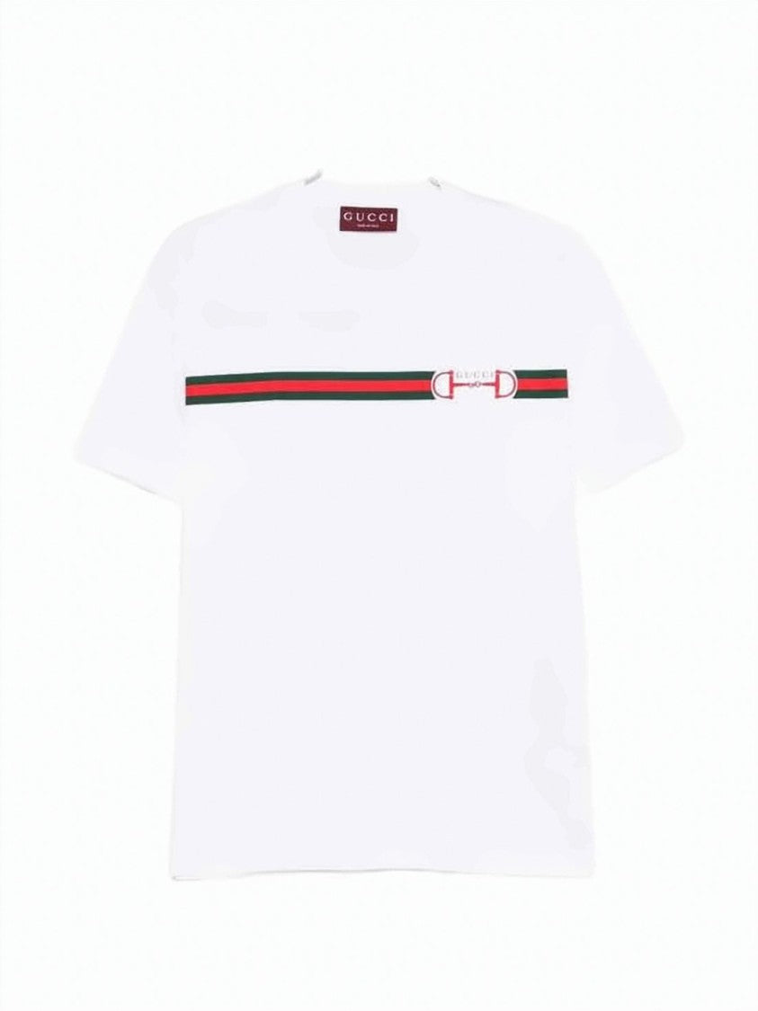 Gucci Short-Sleeved Cotton T-Shirt