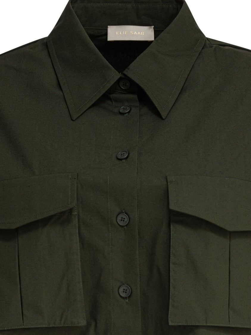 Elie Saab Cotton Poplin Shirt