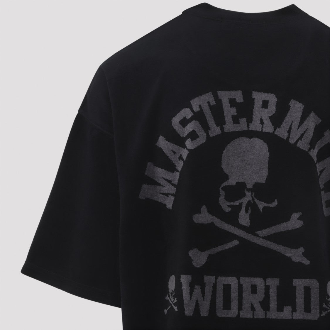 Mastermind Loose-Fit Black T-Shirt With Skull