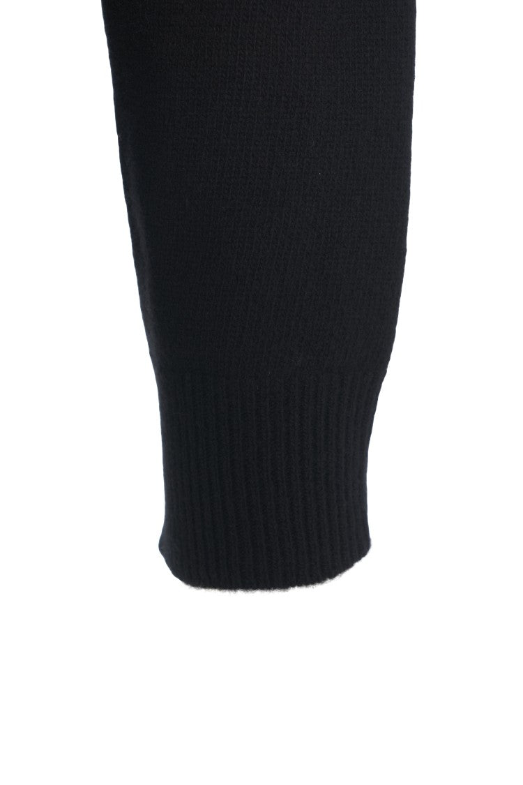 Grifoni V-Neck Knit Sweater In Smooth Cotton