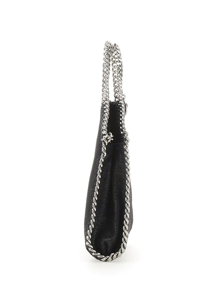 Stella Mccartney Textured Black Shoulder Bag