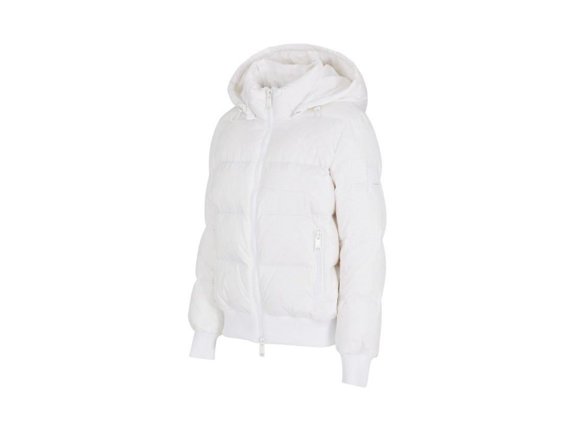 Armani Exchange Puffer Coat With High Collar