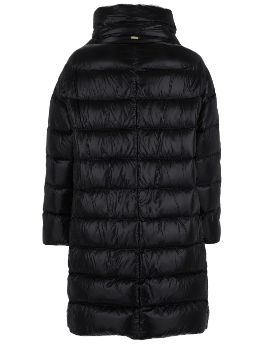 Herno Matilde Mid-Length Quilted Polyamide Down Jacket