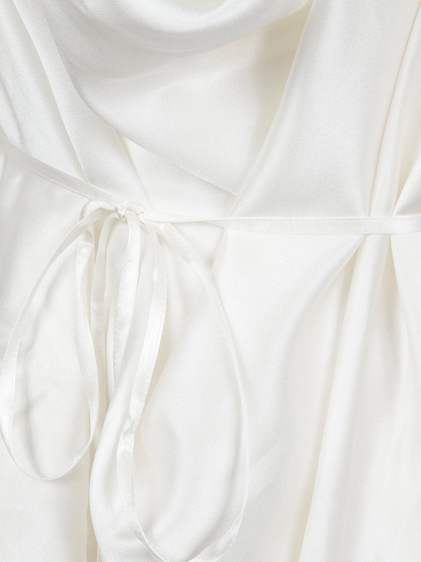 Wardrobe.Nyc Satin Halter Blouse