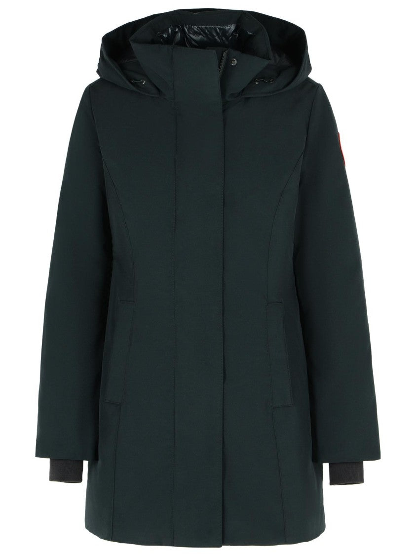 Canada Goose Polyester And Black Cotton Coat