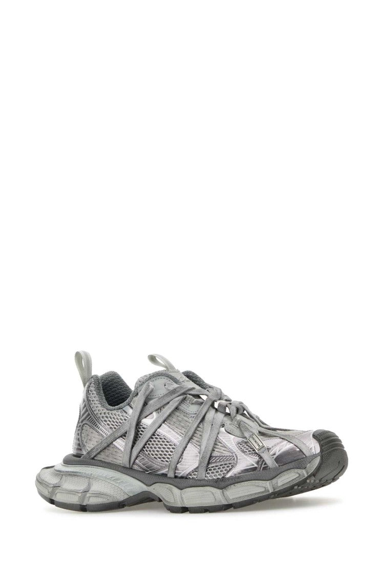 Balenciaga Grey Mesh And Rubber 3Xl Extreme Sneakers