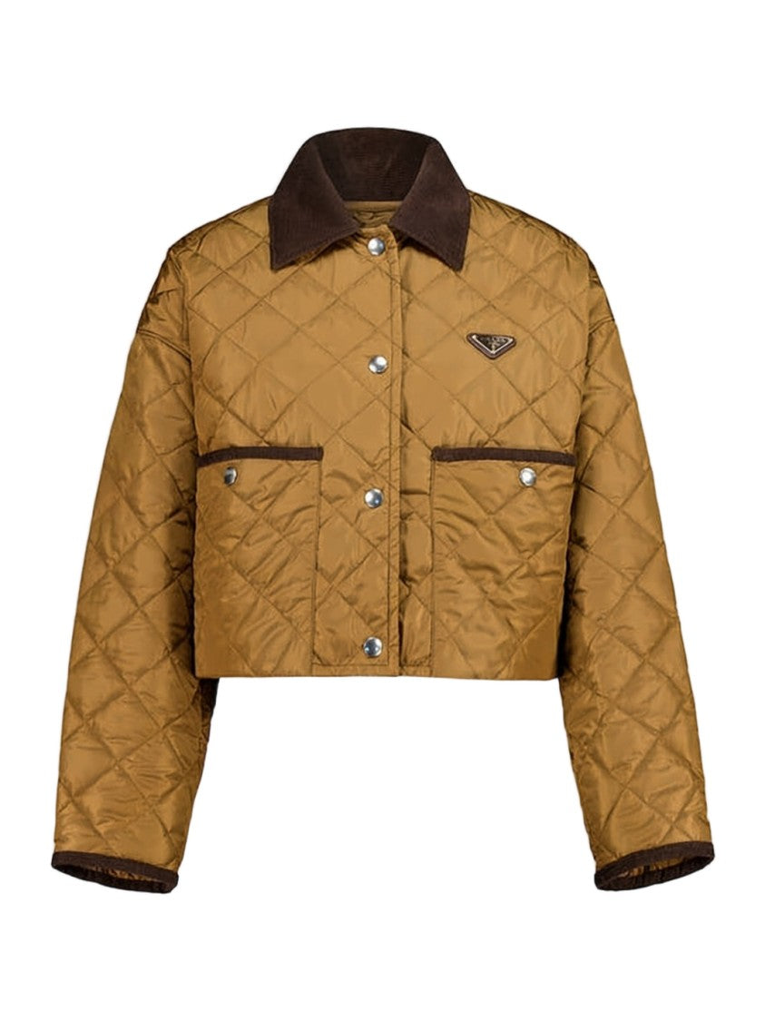 Prada Quilted Cropped Jacket