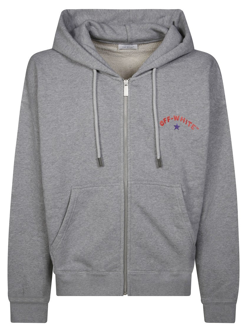 Off-White Vibe Arrow Zip Skate Hoodie