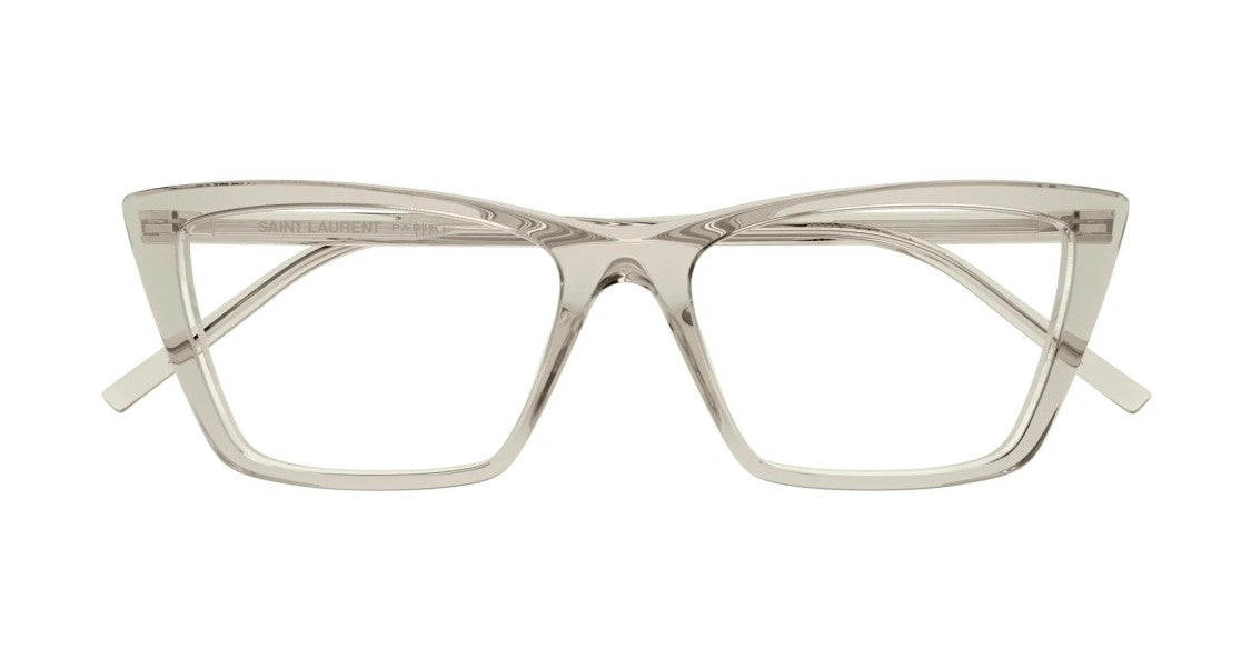 Saint Laurent Eyeglasses Sl 737 Mica Thin Opt 005 Yellow Yellow Transpa 54/16/145