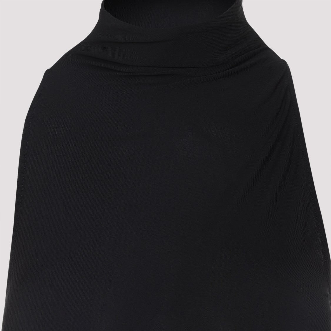 Jacquemus La Robe Piazza Black Acetate Midi Dress