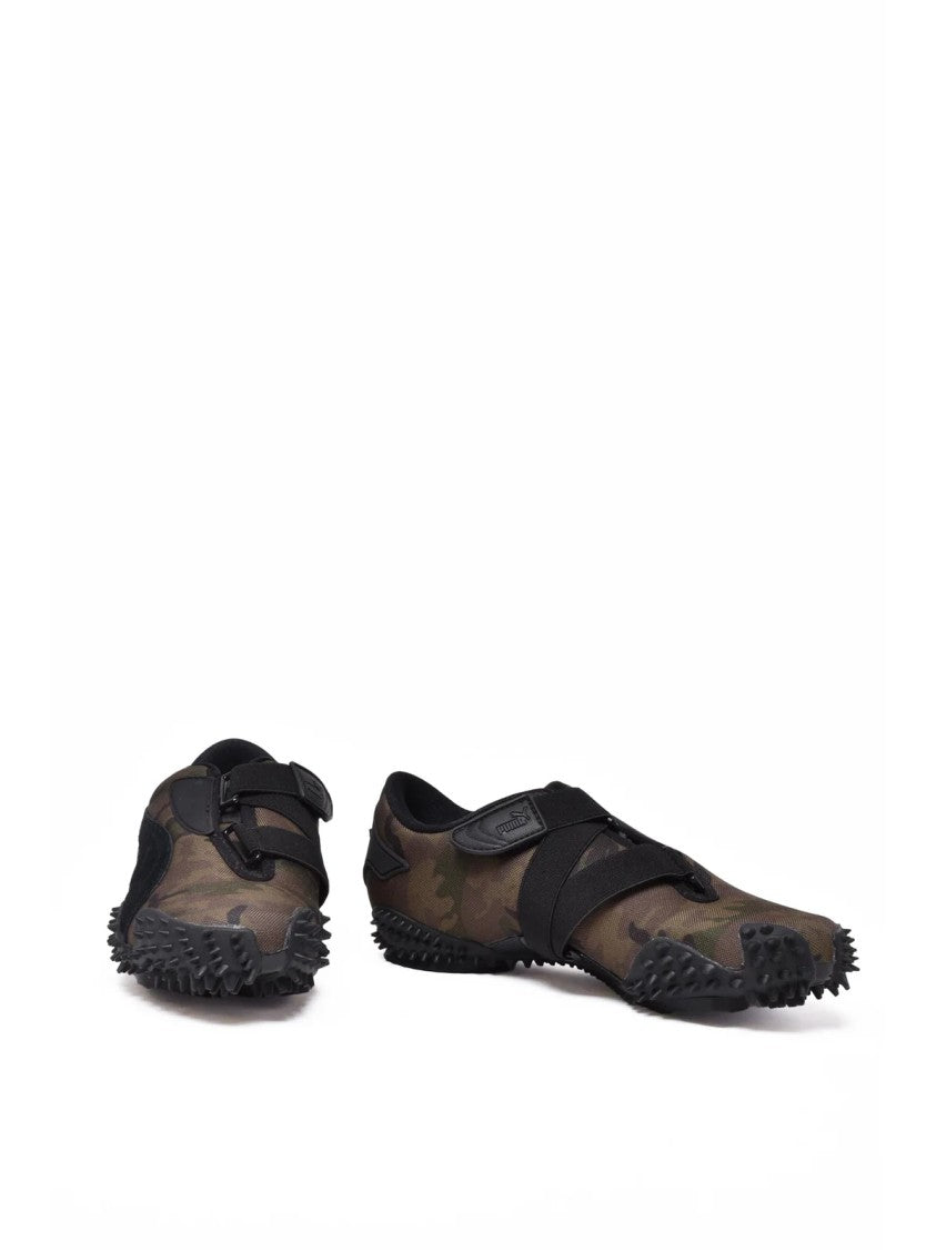 Puma Black Rubber-Blend Camouflage Sneakers
