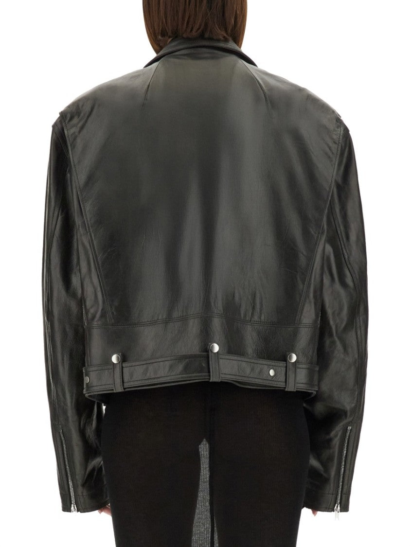 Rick Owens "Cropped Jumbo Bauhaus" Jacket