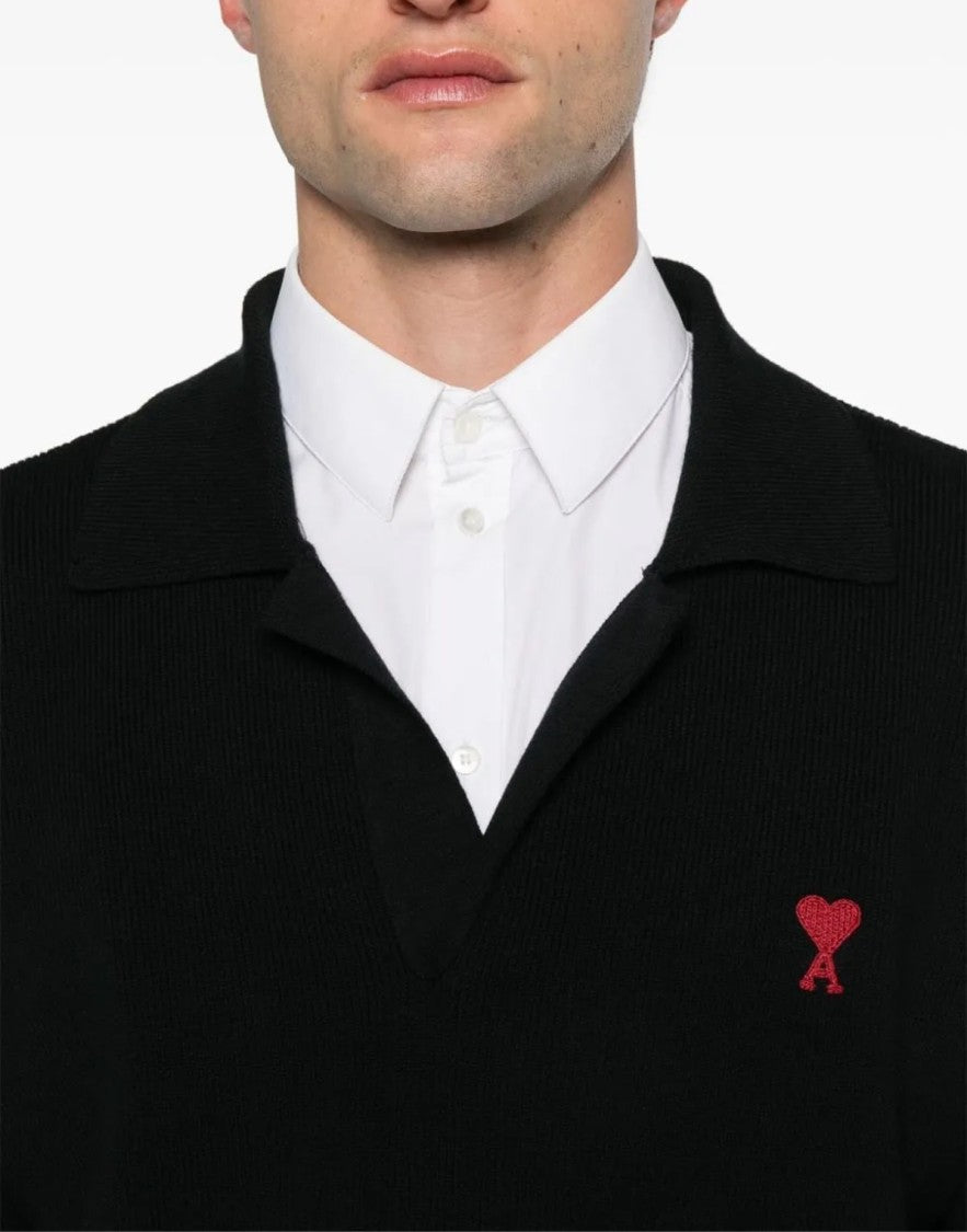 Ami De Coeur Logo Polo Sweater