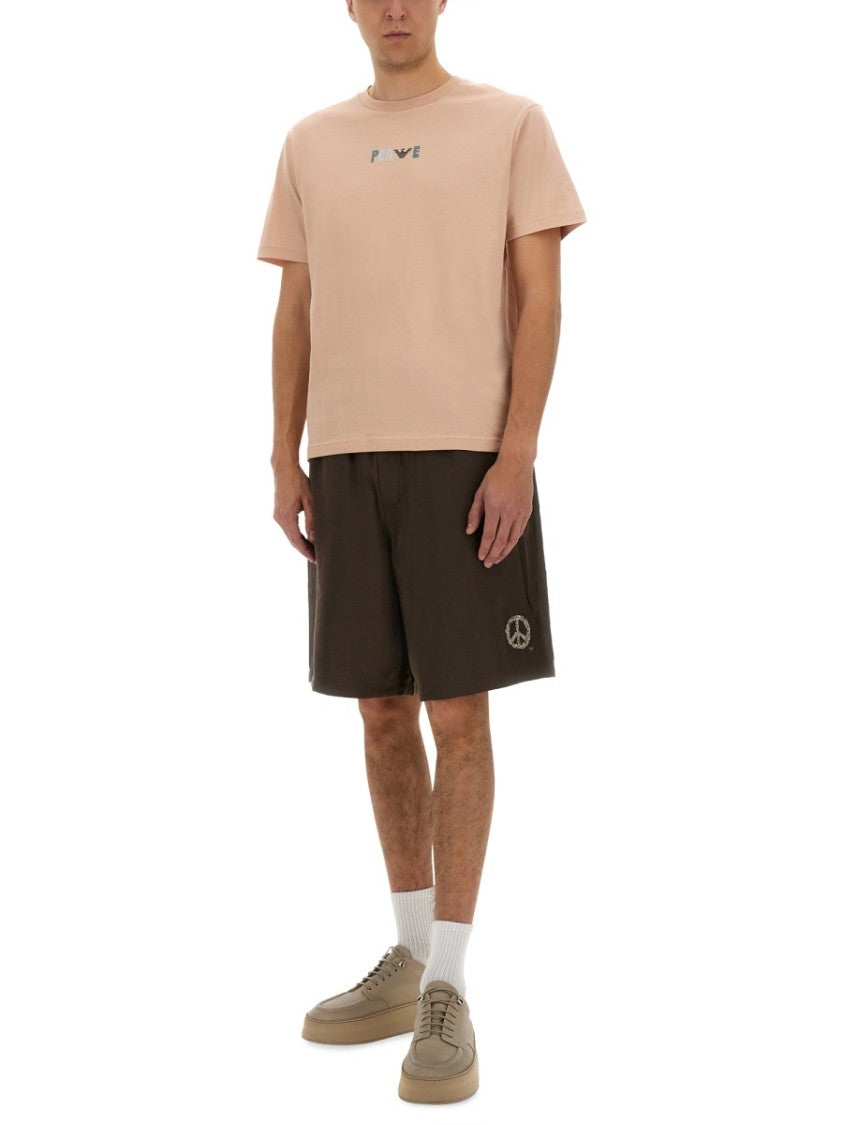 Emporio Armani Drawstring Bermuda Shorts