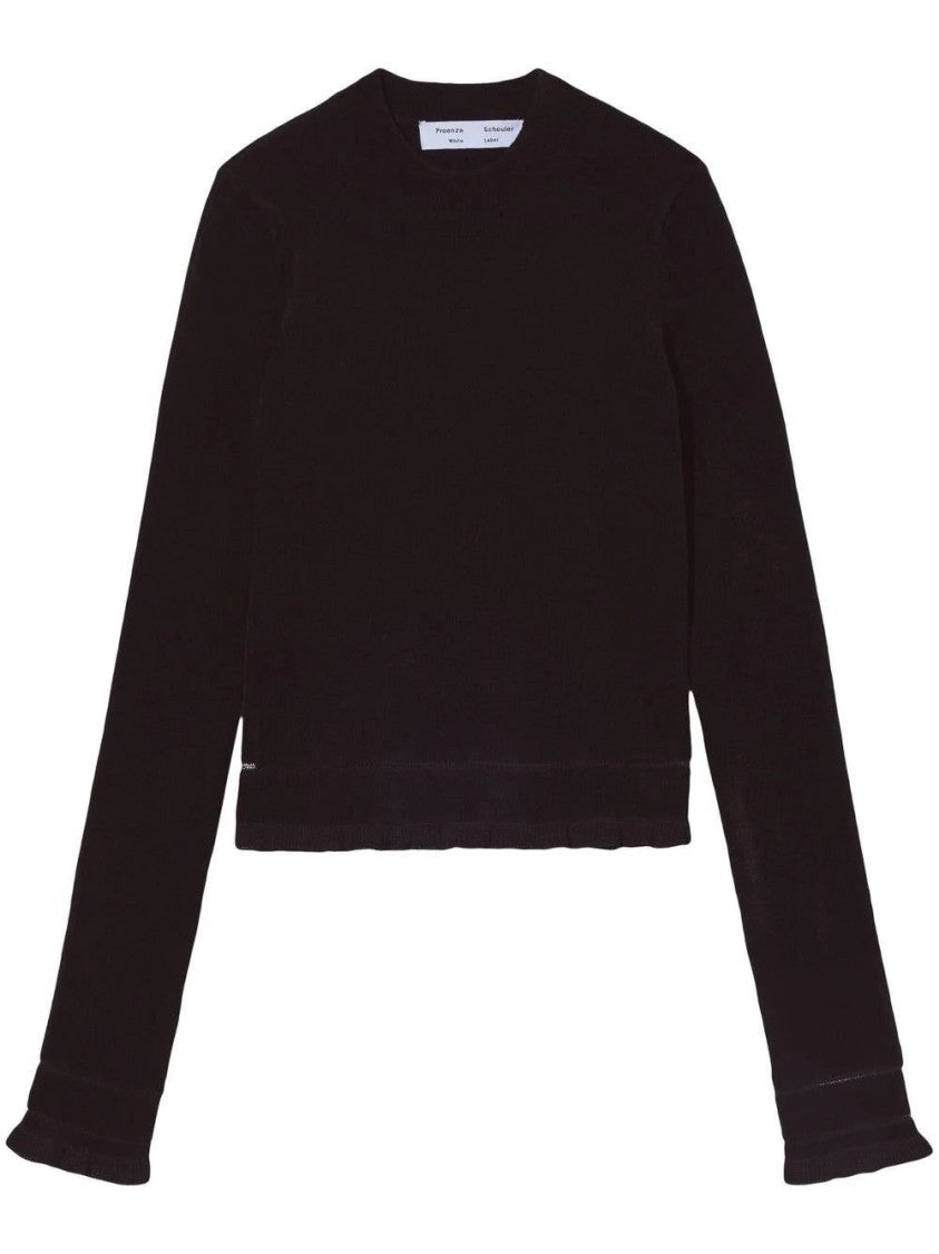 Proenza Schouler Cropped Turtleneck Sweater