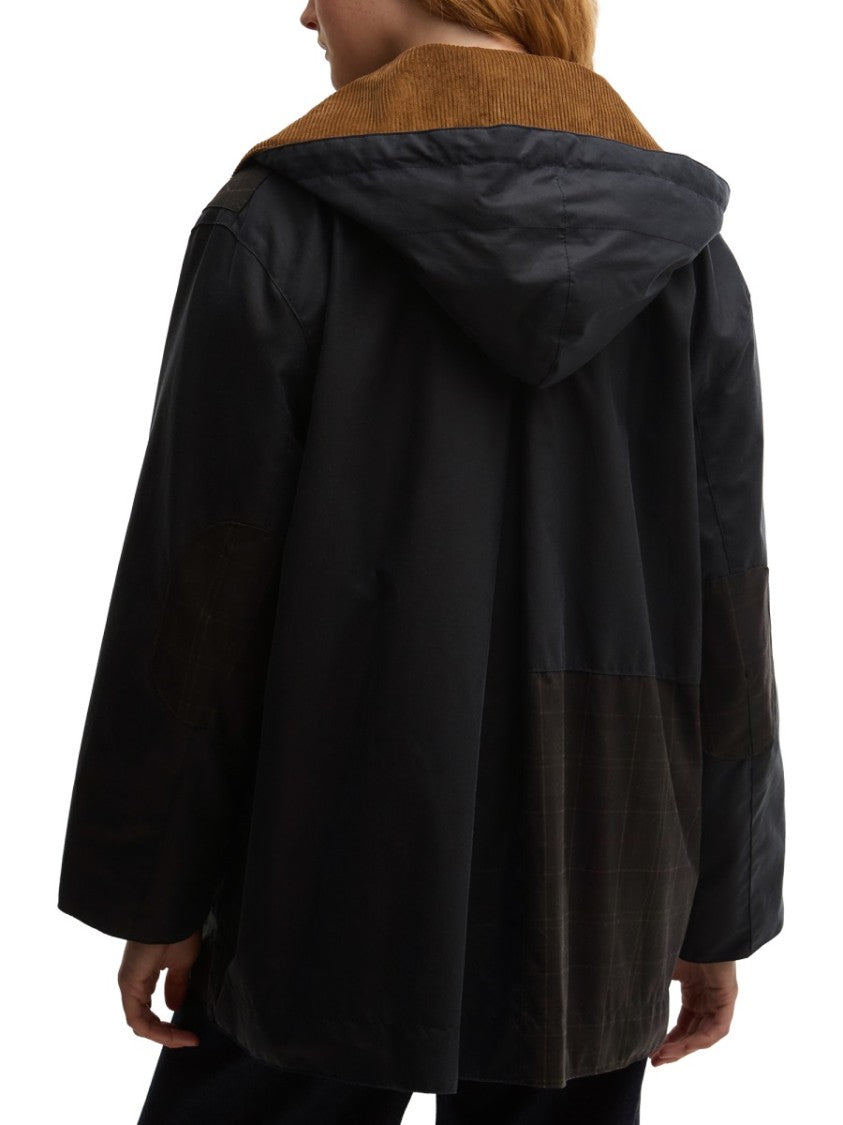 Barbour X Ganni Waxed Cotton Coat