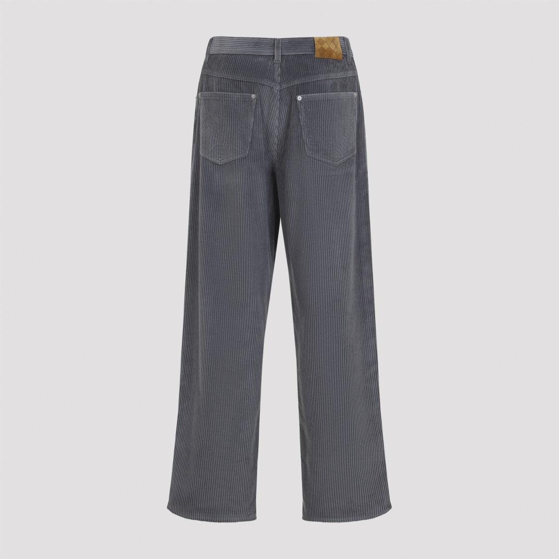 Bottega Veneta Corduroy Grey Cotton Pants