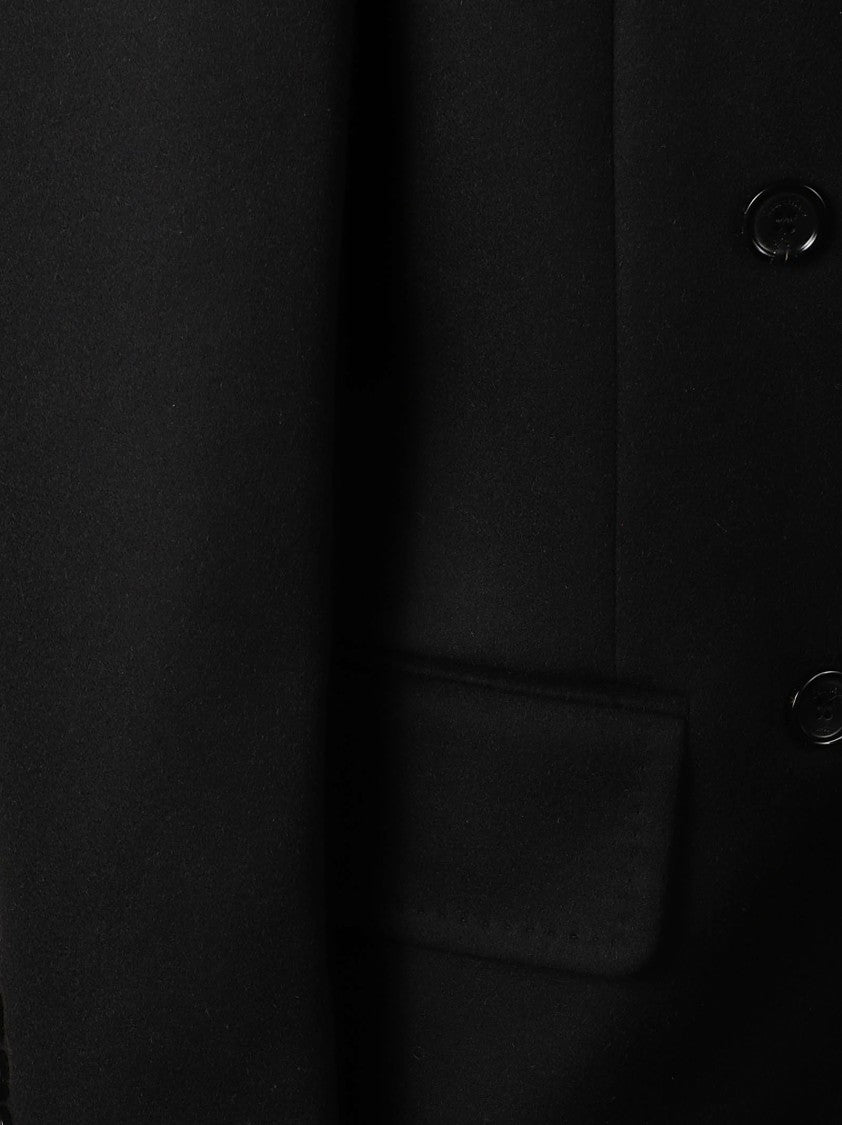 Max Mara Tailored Double-Breasted Blazer With Structured Silhouette And Wide Lapels