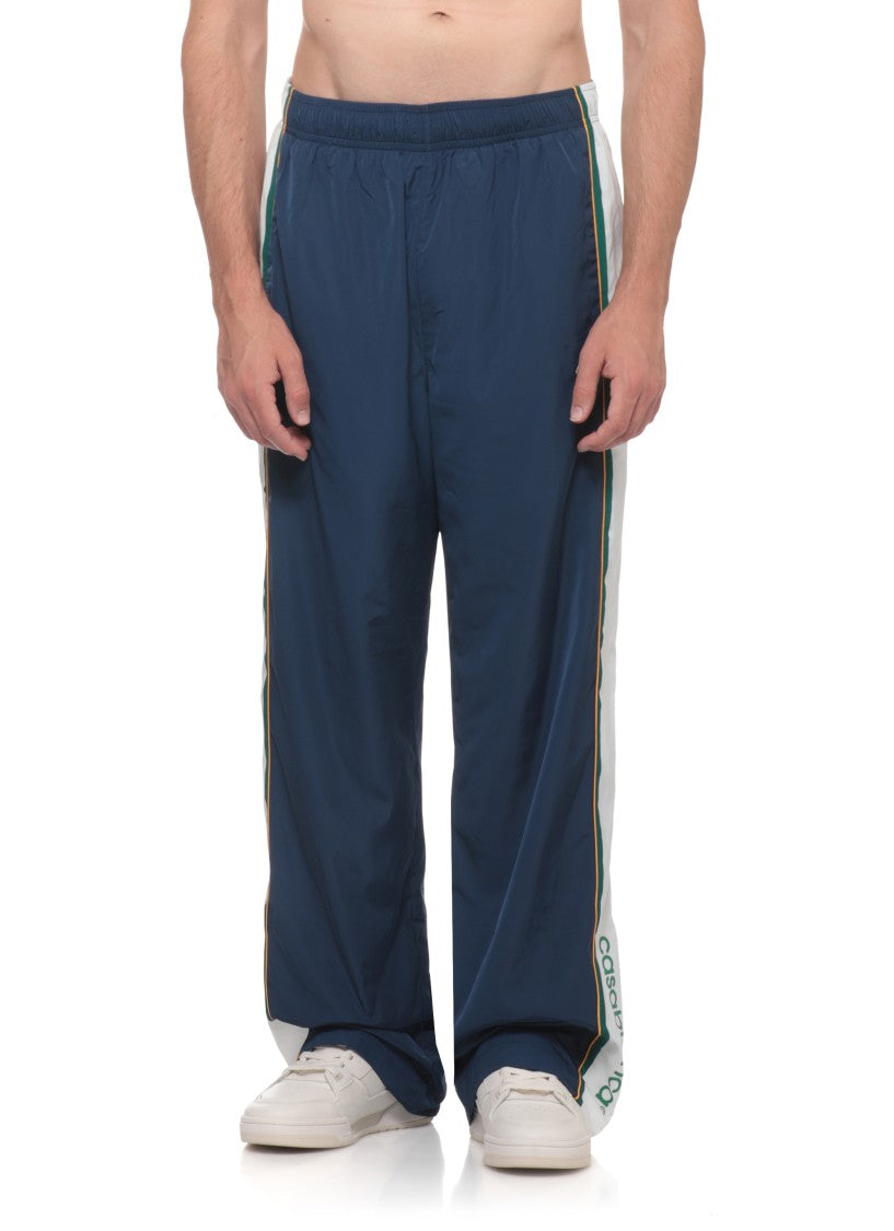 Casablanca Blue Side Bands Track Pants