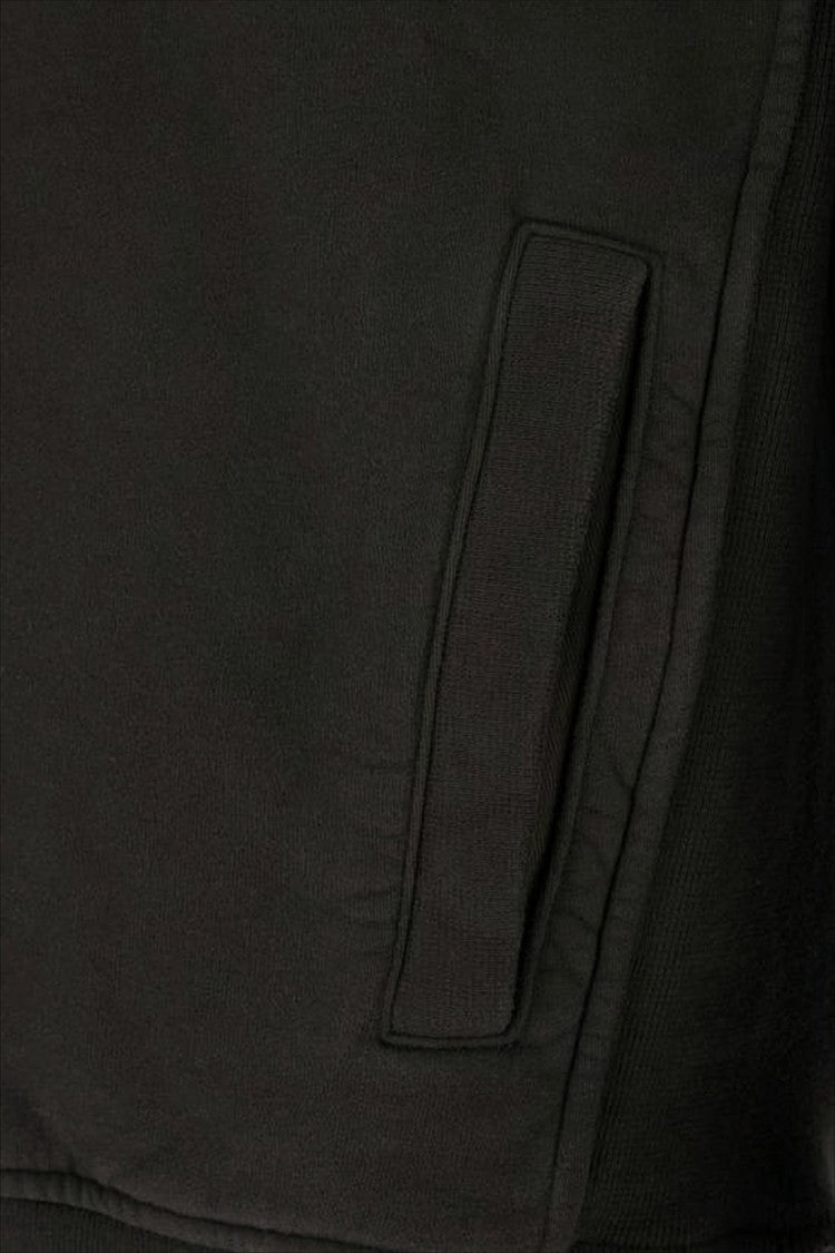 Stone Island Pullover Hoodie With Ribbed Cuffs