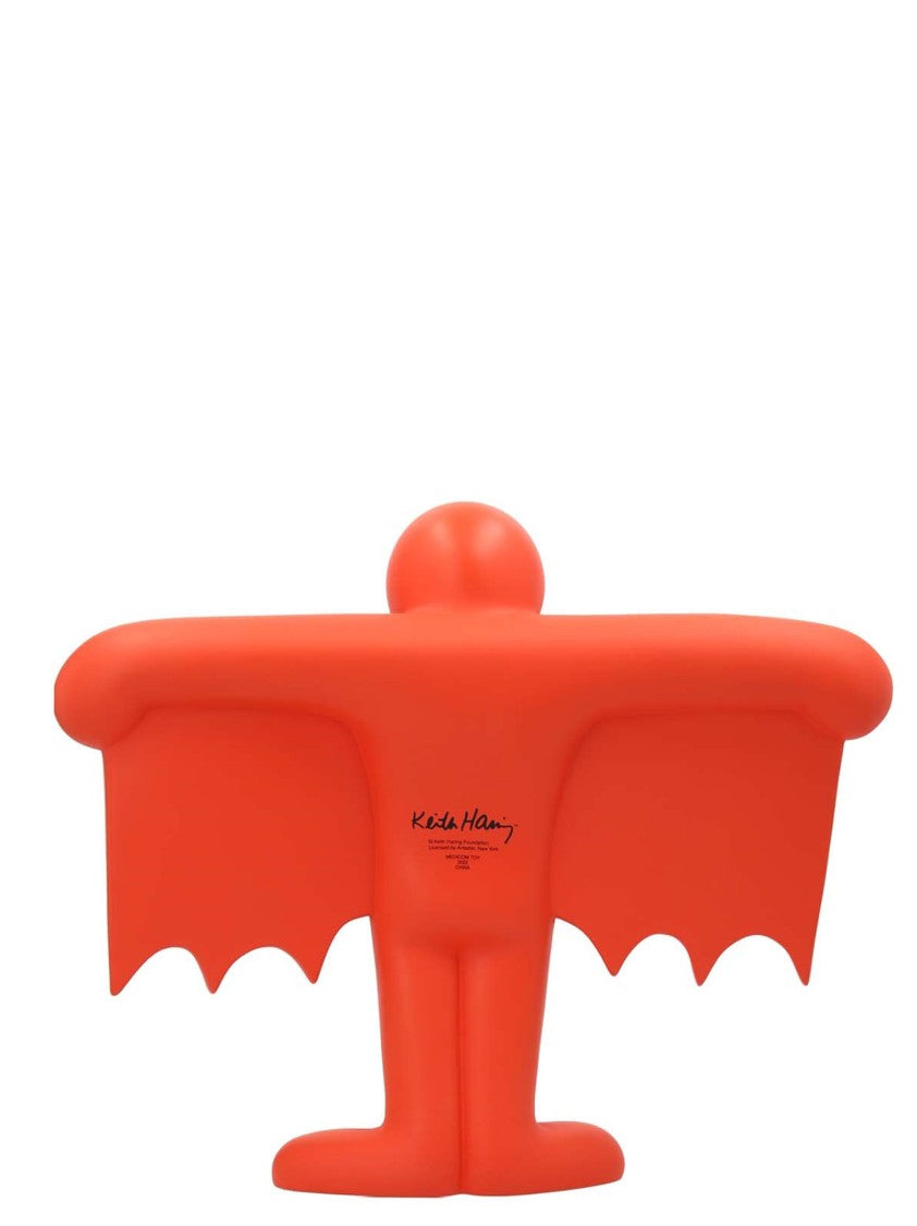 Medicom Toy Slying Devil' Statue By Keith Haring