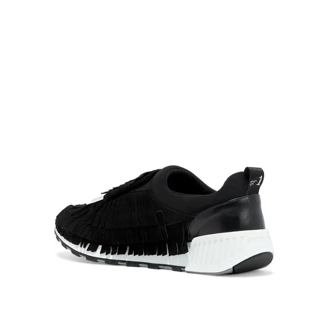 Sergio Rossi Sr1 Running Sneakers With Textured Fringe