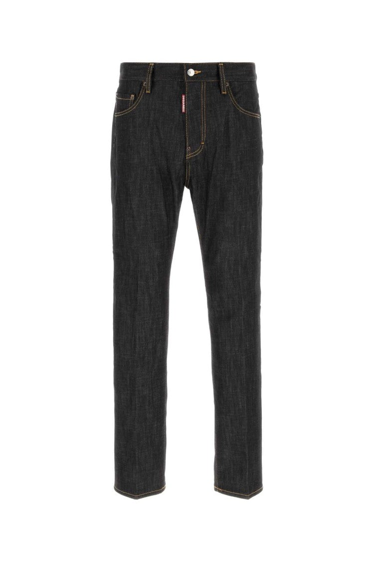 Dsquared2 Black Stretch Denim 642 Jeans