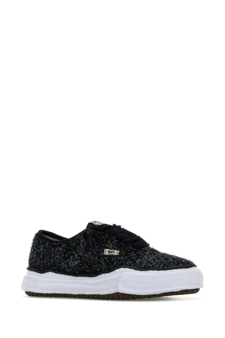 Miharayasuhiro Black Fabric Sneaker