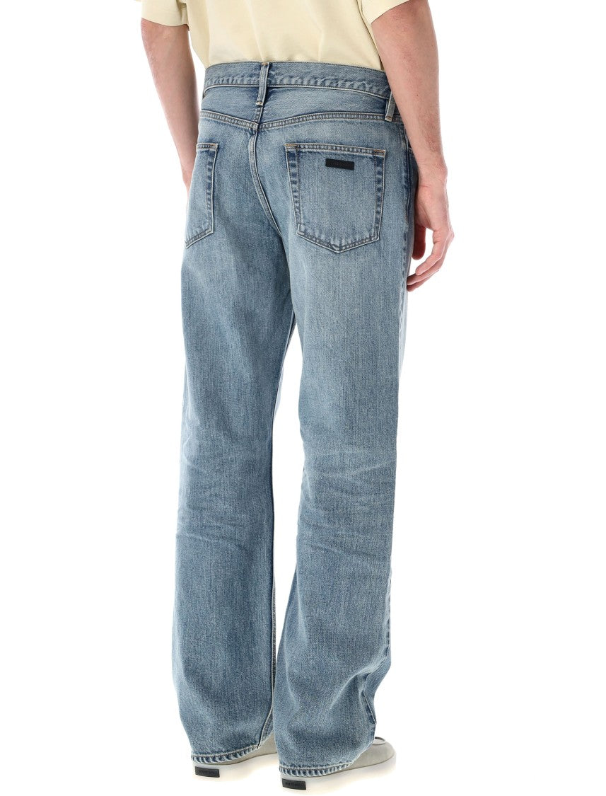 Fear Of God Straight 5 Pocket Vintage Indigo Jeans