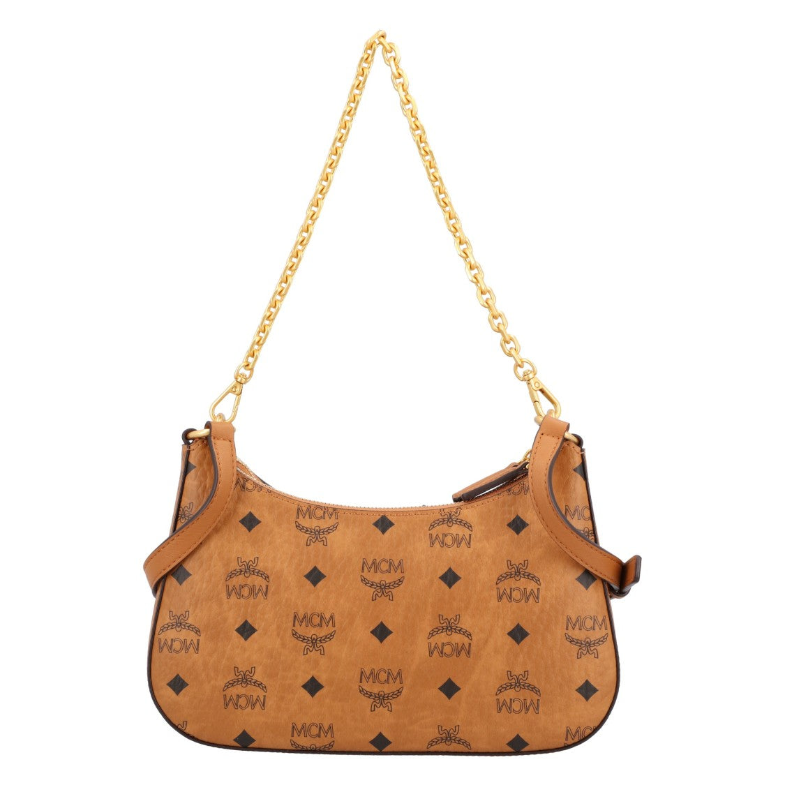 Mcm Aren Duo Hobo Bag In Visetos