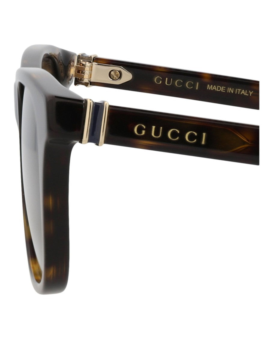 Gucci Square-Frame Recycled Acetate Sunglasses