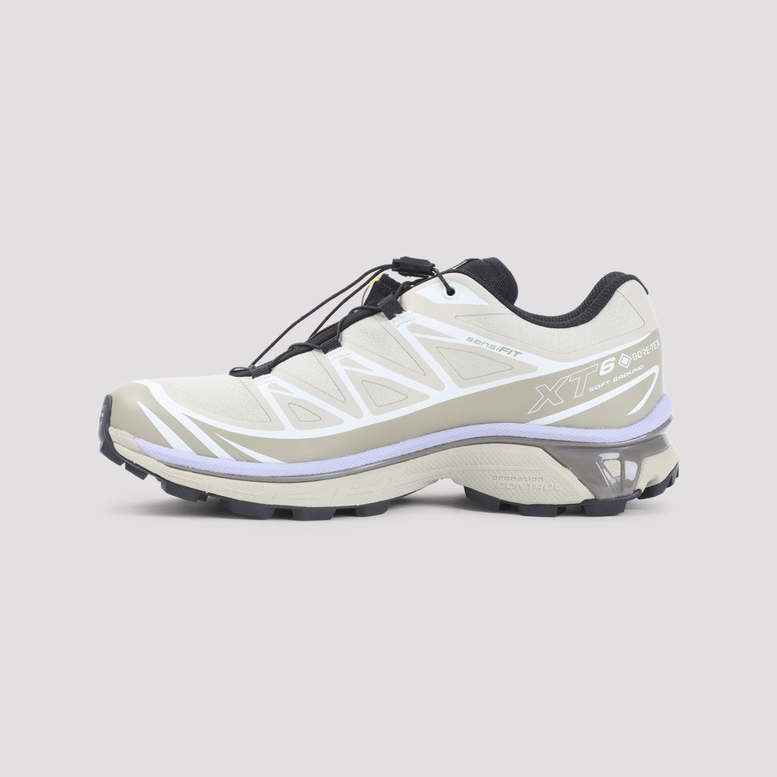 Salomon Streamlined Black Sneakers With Quick-Lace System