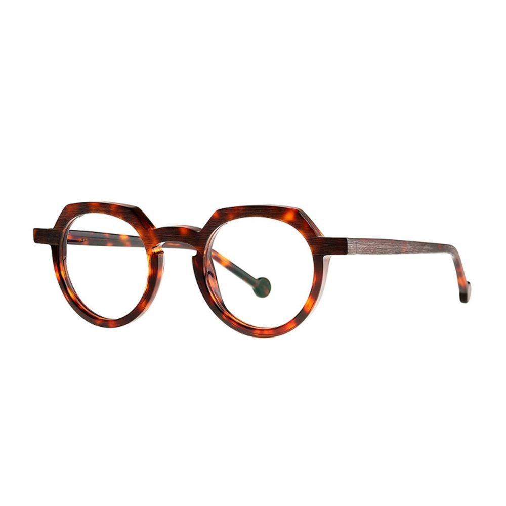 Theo Eyewear Common Ostrich 3 Brown/Red Eyewear