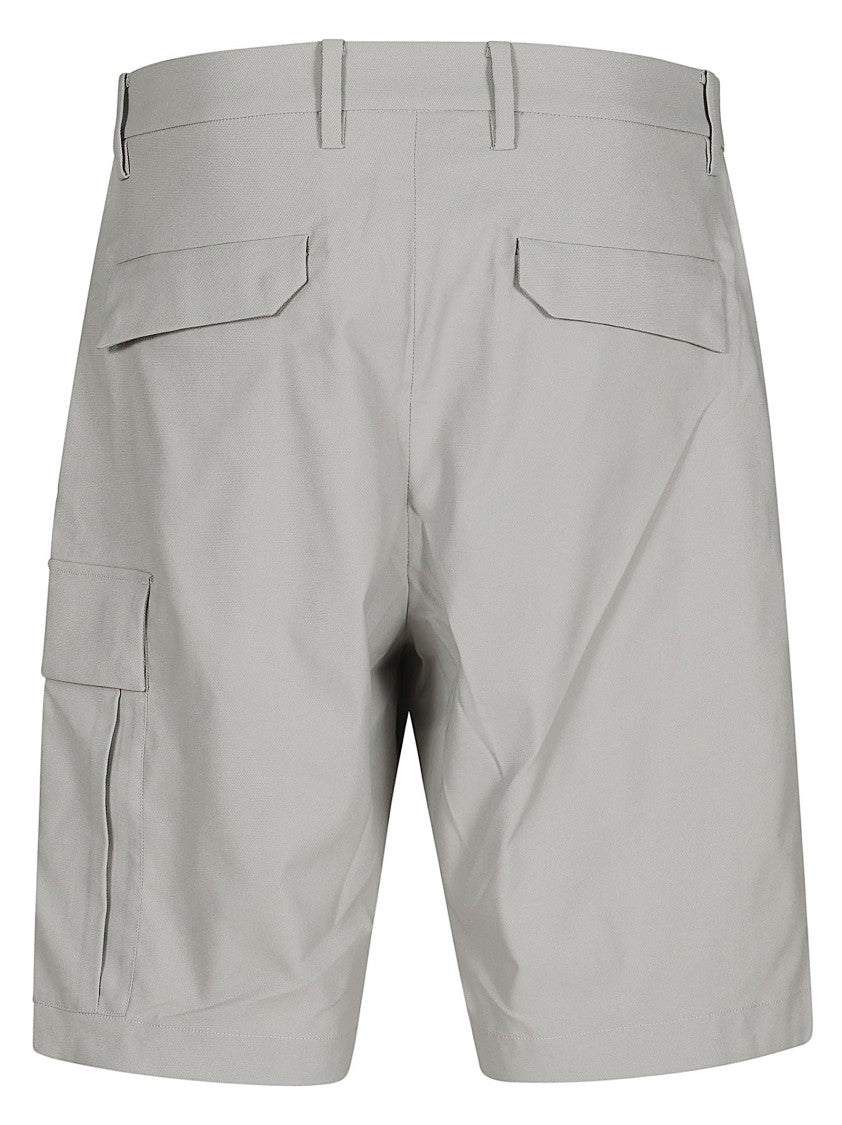 C.P. Company Bermuda Cargo Shorts With Tailored Design And Utility Pockets
