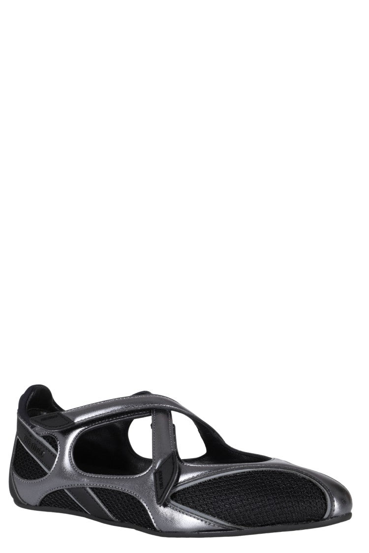 The Attico Nomad Sneakers - Black/Silver