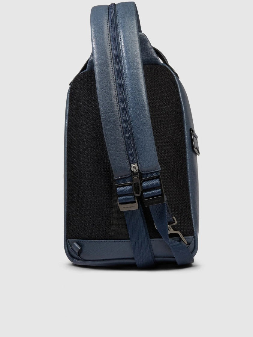 Piquadro Monospalla Structured Matte Backpack
