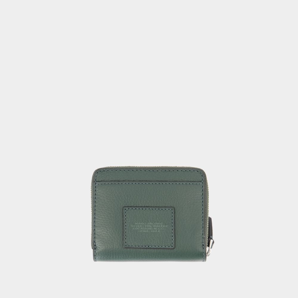 Marc Jacobs The Mini Compact Wallet - Leather - Green