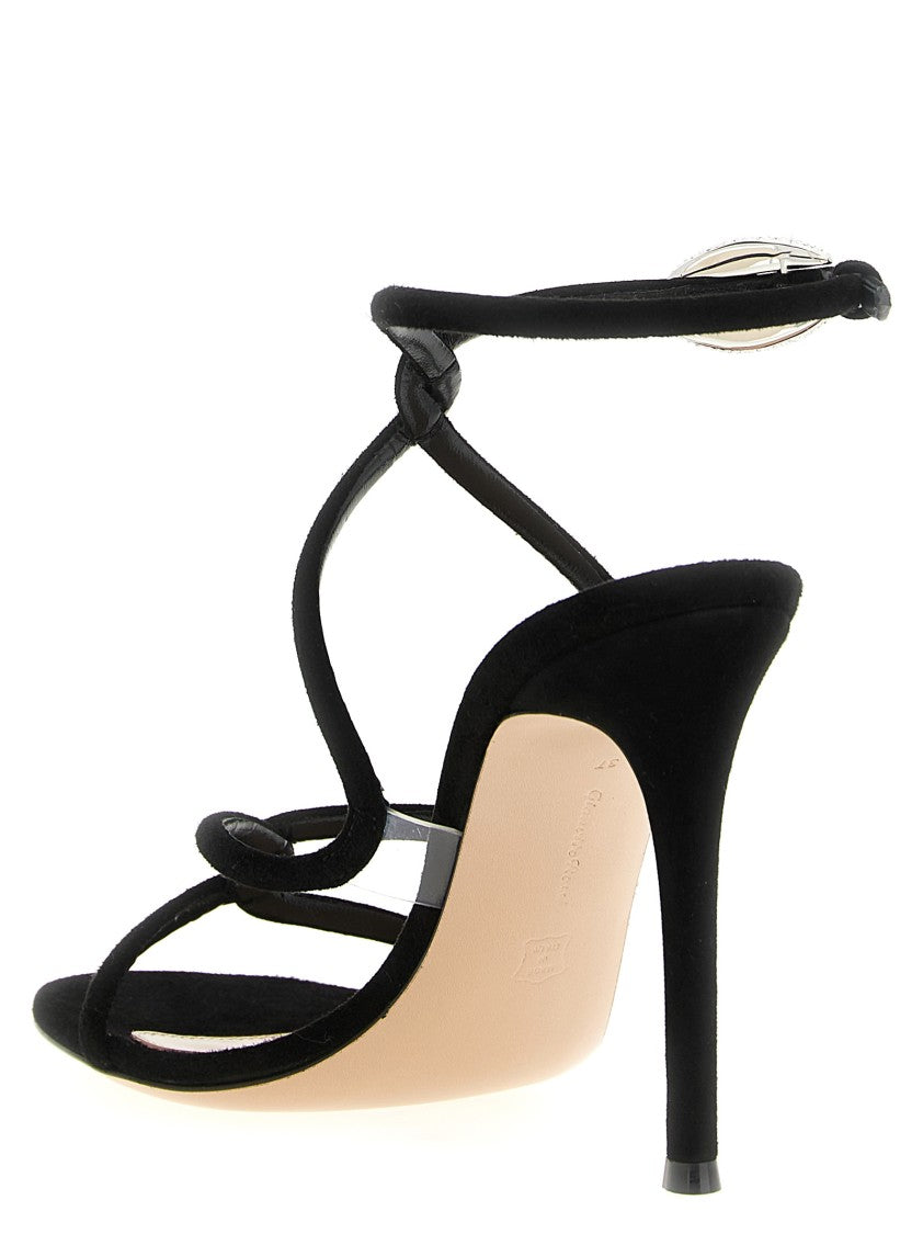 Gianvito Rossi 'Mamba Crystal' Sandals