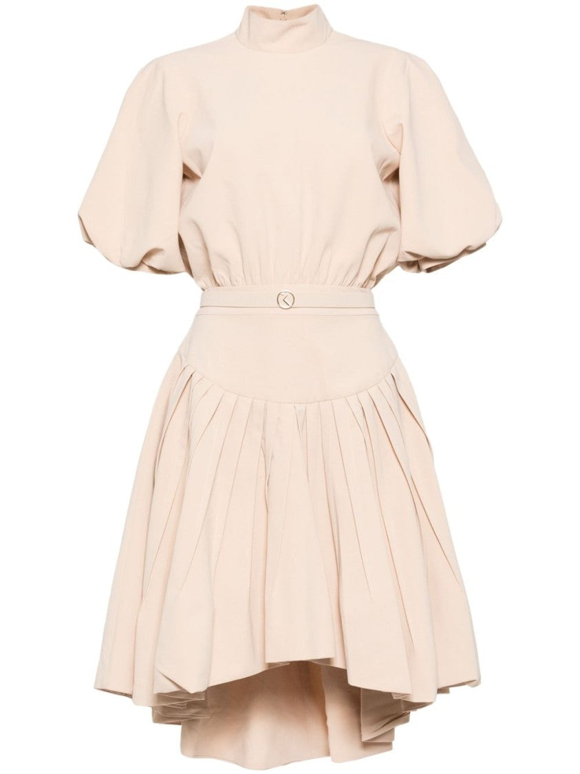 Saiid Kobeisy Jet Black Lace Mini Dress