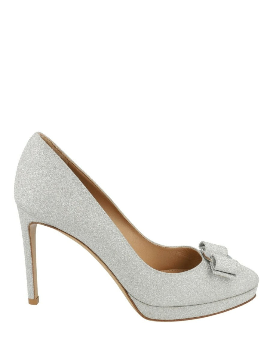 Ferragamo Osimo 105 Glitter Pumps
