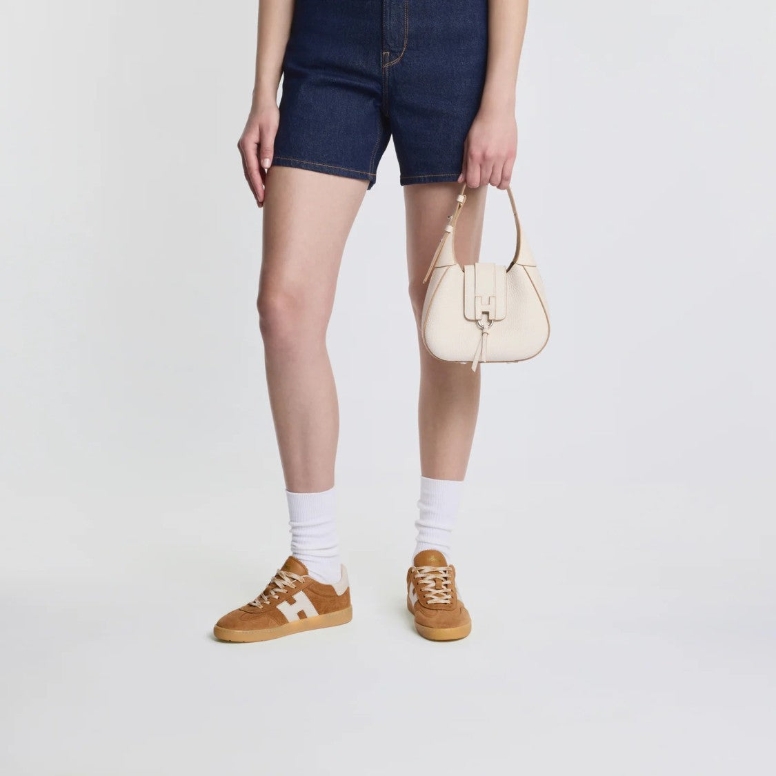 Hogan Light Brown Cool Allacciato H Sneakers
