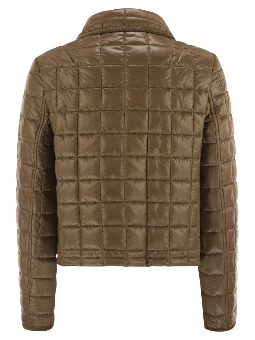 Fay 3 Hooks In Technical Checkered Fabric