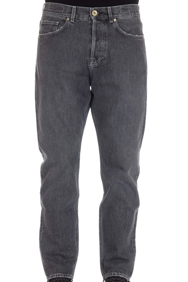 Eleventy Pure Cotton Gray Jeans