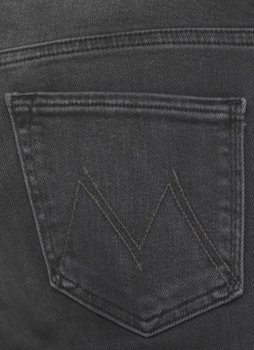 Mother Grey The Weekender Cotton Jeans