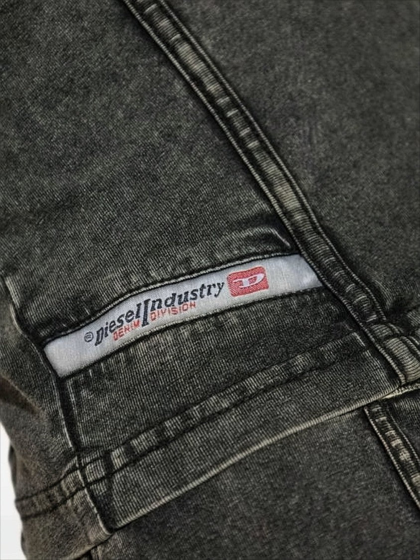 Diesel Fitted Short-Sleeve Top With Contrast Stitching