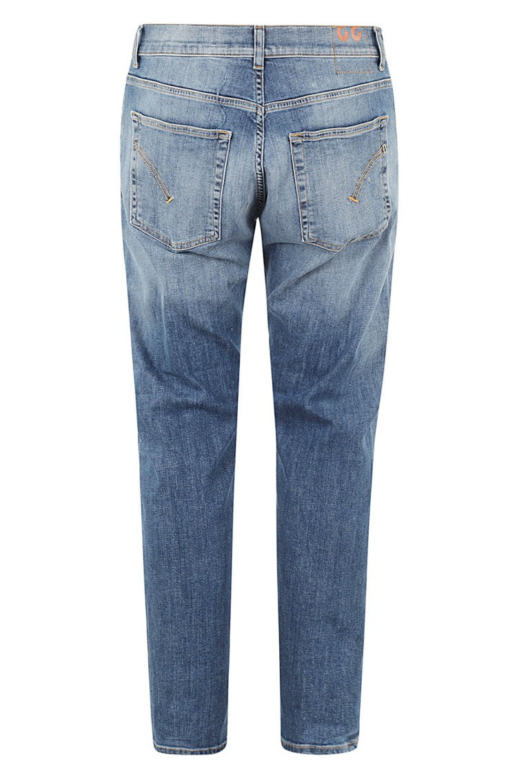 Dondup Dian Mid-Rise Blue Stretch Denim Jeans